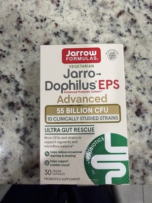 Jarrow Formulas Jarro-Dophilus Probiotic Vegetarian Capsules 30 Count