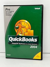 Intuit QuickBooks Pro 2004 with License for Windows 98/ME/2000/XP