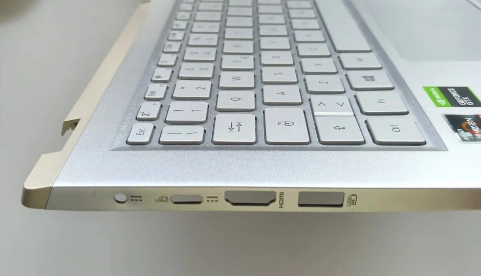 Acer Swift X SFX14-41G-R5VA N20C12 Handauflage Tastatur QWERTY AM3KB000 - Bild 3 von 4