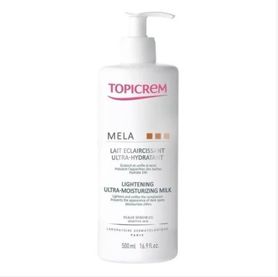 Topicrem MELA Hydrating Moisturizing Milk Brightening Dark Spots 500ml