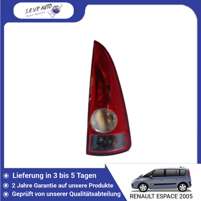   RECHTE HINTEN LICHT   RENAULT GRAND ESPACE 2002- 8200027152  