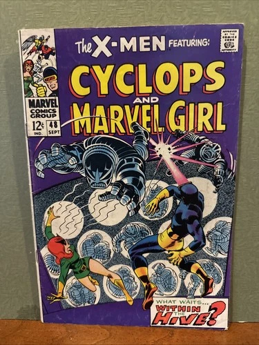 X-Men #48 (1968)  featuring Cyclops & Marvel Girl Marvel   1.0
