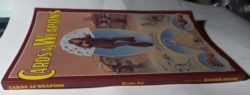Cards As Weapons by Ricky Jay (1977, Trade Paperback) for