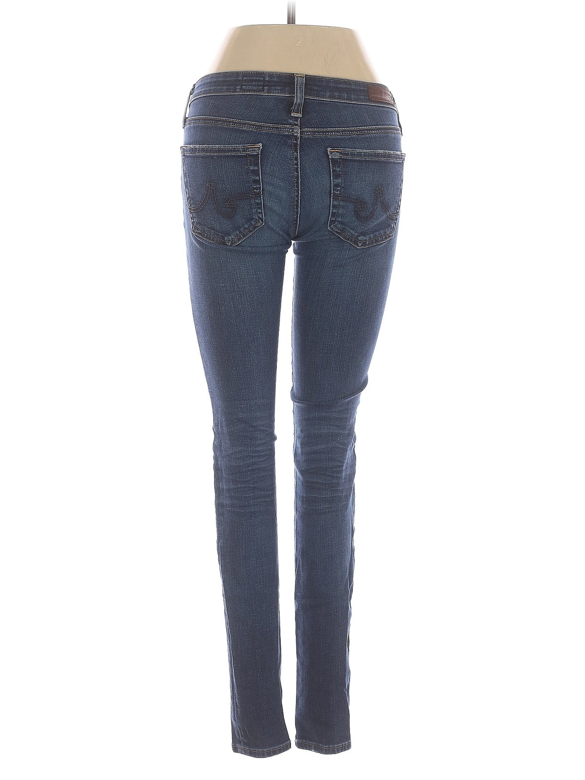 Adriano Goldschmied Women Blue Jeans 24W thumbnail 2