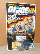 Vintage 1987 GI Joe ARAH Motorized Pom-Pom Gun Cobra Action Pack    SEALED   New