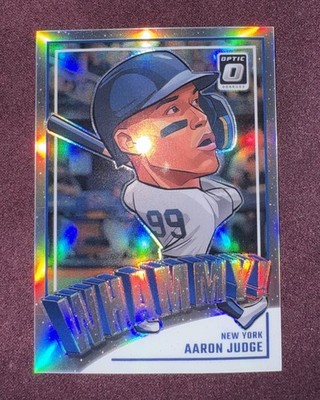 2025 Donruss Optic Whammy! Aaron Judge #10 SSP