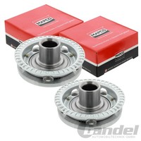 2X Mapco Radnabe Mit ABS-RING Passend FüR Audi A3 TT Seat Leon Toledo Skoda Octa