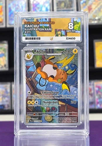 Pokémon Raichu - 211/193 - Paldea Evolved - ACE 8