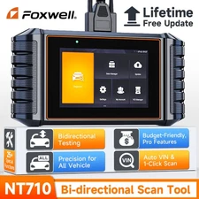 FOXWELL NT710 For VOLVO Car OBD2 Scanner Bidirectional Auto Diagnostic Scan Tool