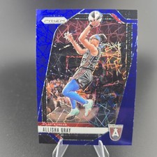 2024 Panini Prizm WNBA - Allisha Gray #96 Blue Velocity Prizm