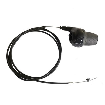 Shimano Nexus Revoshift Schalthebel 7-fach 2100mm SL-C3000-7 schwarz inkl. Zug