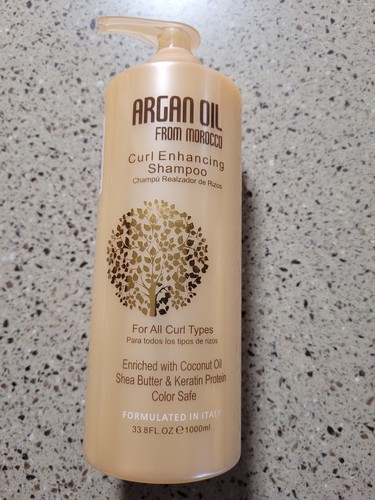 Argan Oil From Morocco Curl Enhancing Shampoo & Conditioner Keratin 33.8 Oz Ea  - Picture 2 of 13