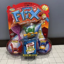 Vtg Power Flix Battle Game Aeroflix Team Set Jumps 2m+ Dynatech Action NEW