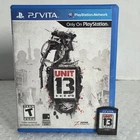 Unit 13 Sony PlayStation PS Vita Complete CIB Tested Zipper Interactive OEM Clea