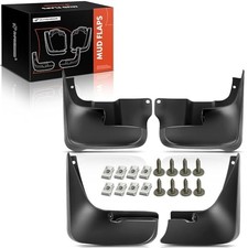 Set of 4PCS Mud Flaps Splash Guards Mudguards Mudflaps W/Hardware Compatible
