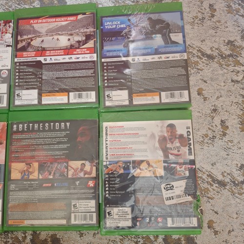 Xbox One Video Games Madden 16 NHL 15 19 20 NBA 2K14 2K16 2K21 Sports Lot - Picture 6 of 6