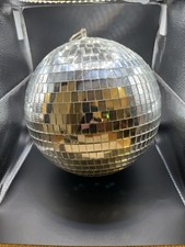 Nulink 8" Disco Light Mirror Ball with Hanging Ring
