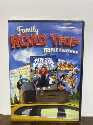 FAMILY ROAD TRIP Triple Feature 3 movies DVD We There Yet?/North/Last Day Summer