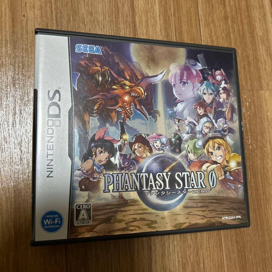 Phantasy Star 0 Zero Nintendo DS Used tested Japanese ver with