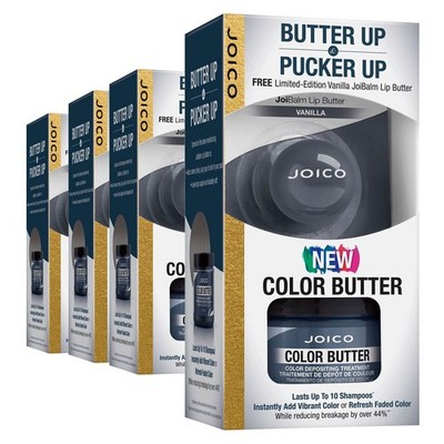 Joico Color Intensity Color Butter Titanium, Lip Butter - Pack of 4
