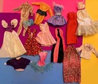 Vintage 1980s Barbie Clone Other Doll Clothes Accessories TLC Lot