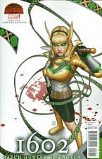 Marvel 1602 Witch Hunter Angela 1C Christopher Variant VF 8.0 2015 Stock Image