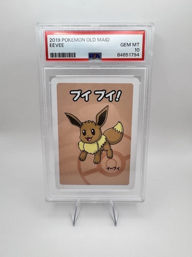 PSA 10 Pokemon Old Maid Eevee 2019