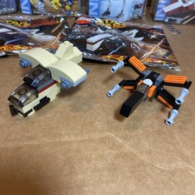 LEGO Star Wars Mini Lot Of 10 Arc-170 Wookiee Gunship Poe&rsquo;s X-wing & 4483-4487