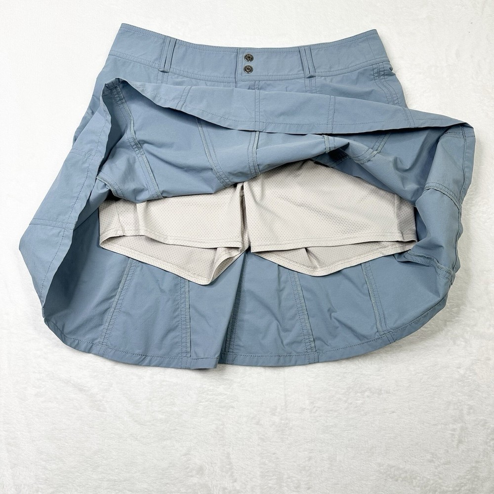 Sahalie Womens Medium Blue Tennis Skirt Skort A-Line Mini Sports Shorts Sahalie Womens Medium Blue Tennis Skirt Skort A-Line Mini Sports Shorts