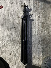 Black Folding Light Stand w/ Folding Legs, 5/...