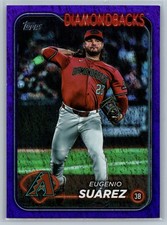 2024 Topps Update Eugenio Suarez #US247 Purple Foil /799 Diamondbacks MLB