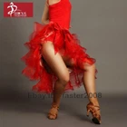 Women Dance Skirt Latin Salsa Tango Rumba Cha Cha Samba Ballroom Dancewear Dress