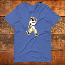 KEN GRIFFEY JR. 8-BIT RETRO VIDEO GAME UNISEX ADULT T-SHIRT 90s SEATTLE MARINERS
