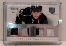 2013-14 Panini Dominion Tanner Pearson Complete Rookies #d 24/25  GU patch