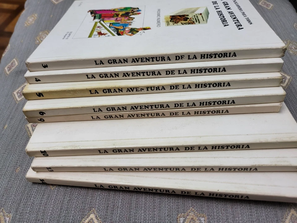 LOTE LIBROS HISTORIA TP LA GRAN AVENTURA DE LA HISTORIA ILUSTRADO 1979 - Imagen 3 de 4