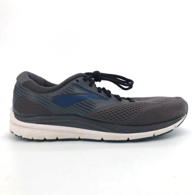 Brooks Mens Addiction 14 Running Shoes Gray 1103171D028 Low Top Lace Up Mesh 10D