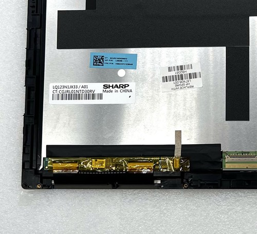 L67406-001 HP ELITE X2 1013 G4 12.3" LCD Display Touch Screen assembly w/Bezel - Picture 3 of 3