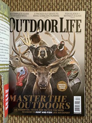 Magazine - OUTDOOR LIFE - April 2013 -Special Skills Issue- NEW