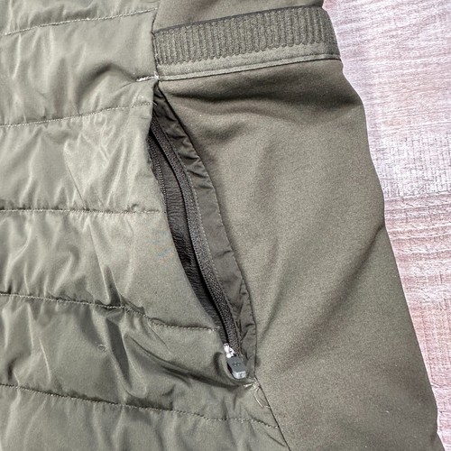 Lululemon Down For It All Pullover Jacket Size 0 Dark Olive Green 1/2 Zip - Picture 7 of 13