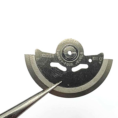 Durable Watch Automatic Hammer Rotor Pendulum Movement Accessories For NH35 t