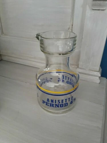Pichets et carafes Casanis de collection de type bistrot