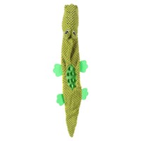 Flamingo Hundespielzeug Krokodil Lana GrüN 57 Cm PlüSch Mit Squeaker
