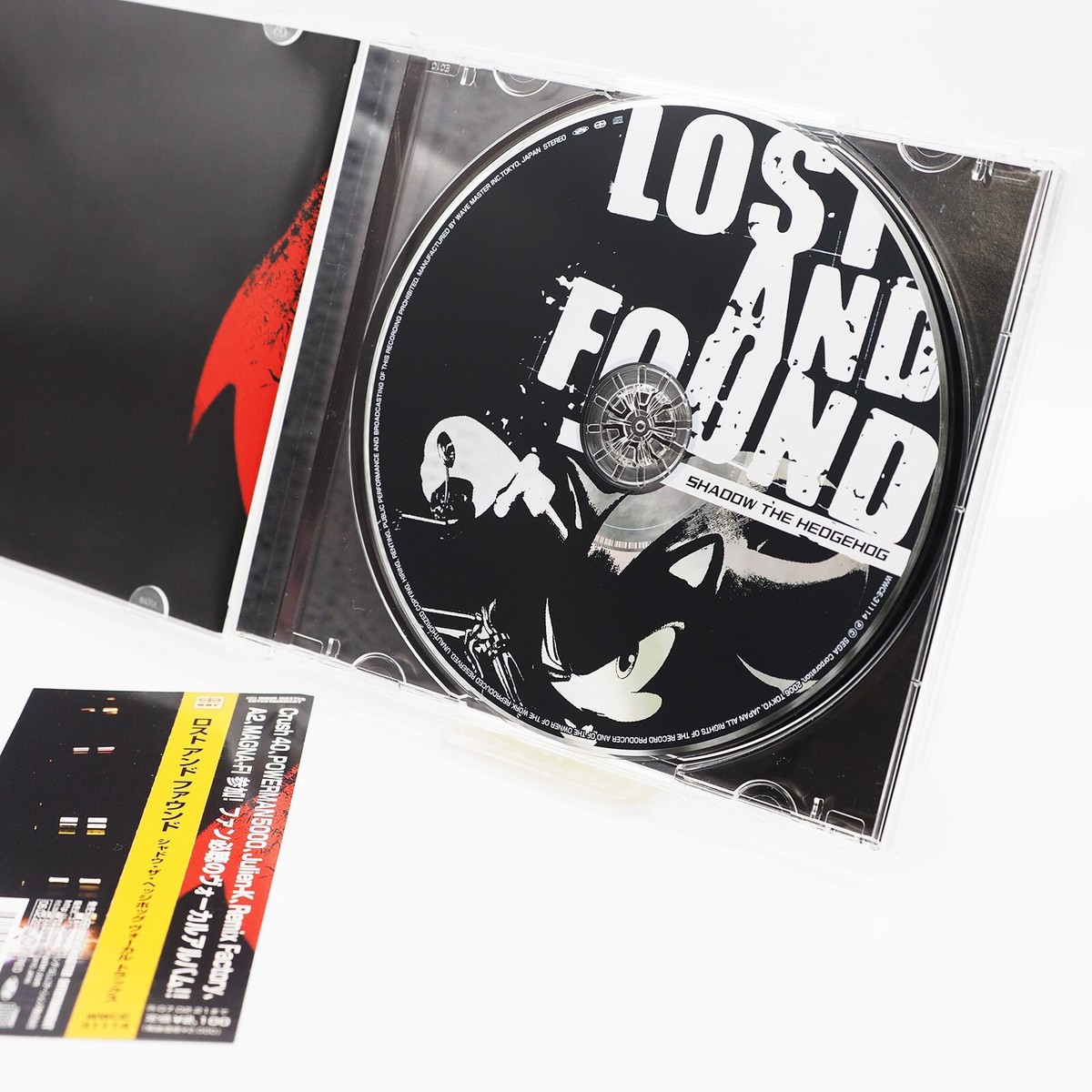 「ロスト アンド ファウンド」～シャドウ・ザ・ヘッジホッグ ヴォーカル トラッ… SEGA LOST AND FOUND Shadow The Hedgehog Vocal Trax CD PLAY