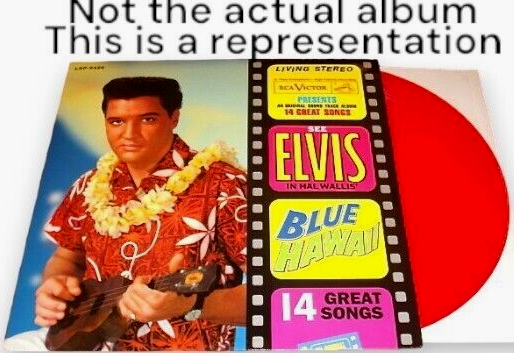 Elvis Presley - Blue Hawaii 180 GRM (RED VINYL LP BRAND NEW