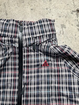 Rare 2010 NWOT Gore Tex Jacket Plaid Men's M Hooded 357143