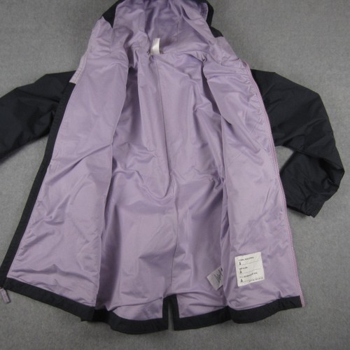 REI Co-Op Rain Windbreaker Jacket Youth Girl XL 18 Hooded Full Zip - Picture 6 of 15