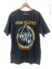VTG 90  s/Y2K PINK FLOYD Dark Side of the Moon Men  s Black T-Shirt Size L/XL