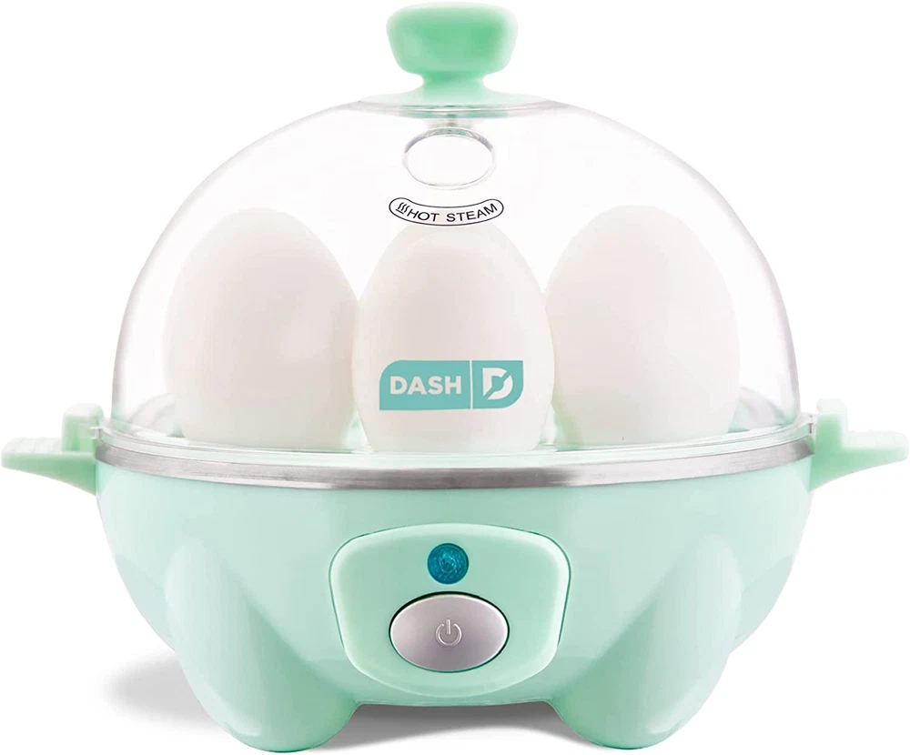 6-Cup Electric Egg Cooker for Hard Boiled & Poached Eggs Fast 6-Cup Electric Egg Cooker for Hard Boiled & Poached Eggs Fast