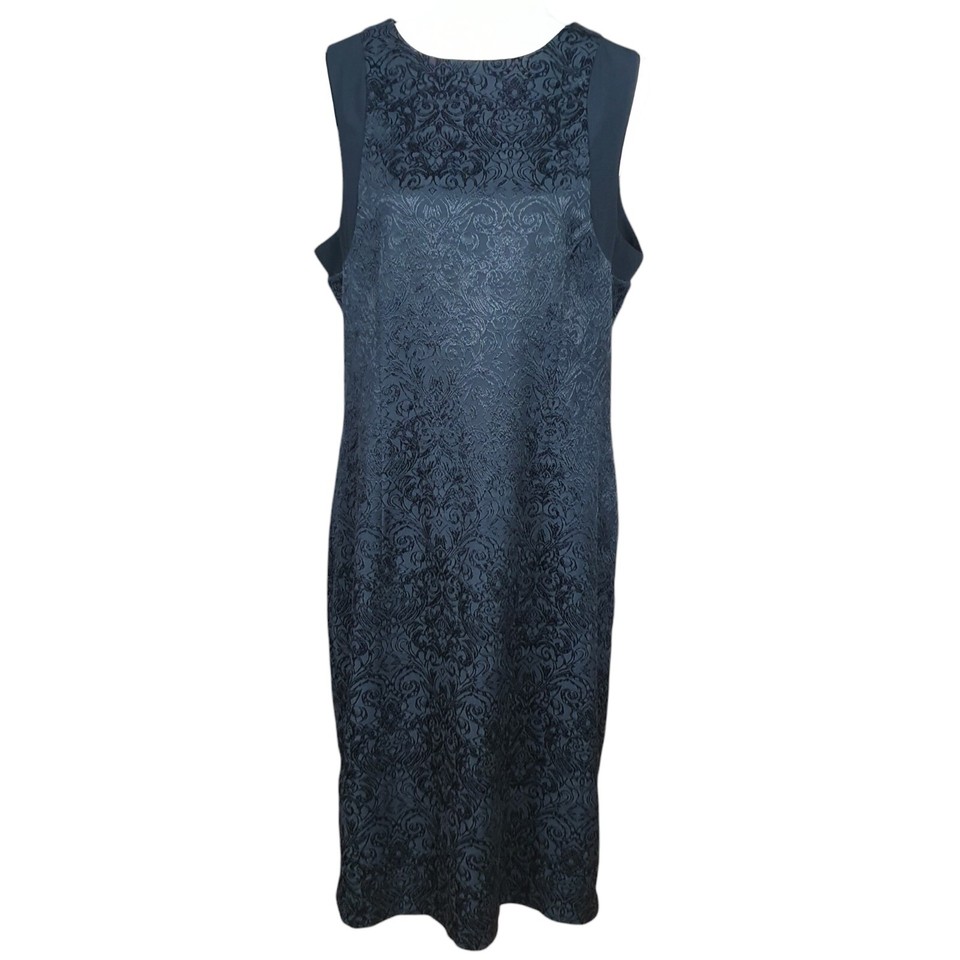 Table Eight Women's Dress Size 14 Black Pencil Knee Length Lined Cocktail Work