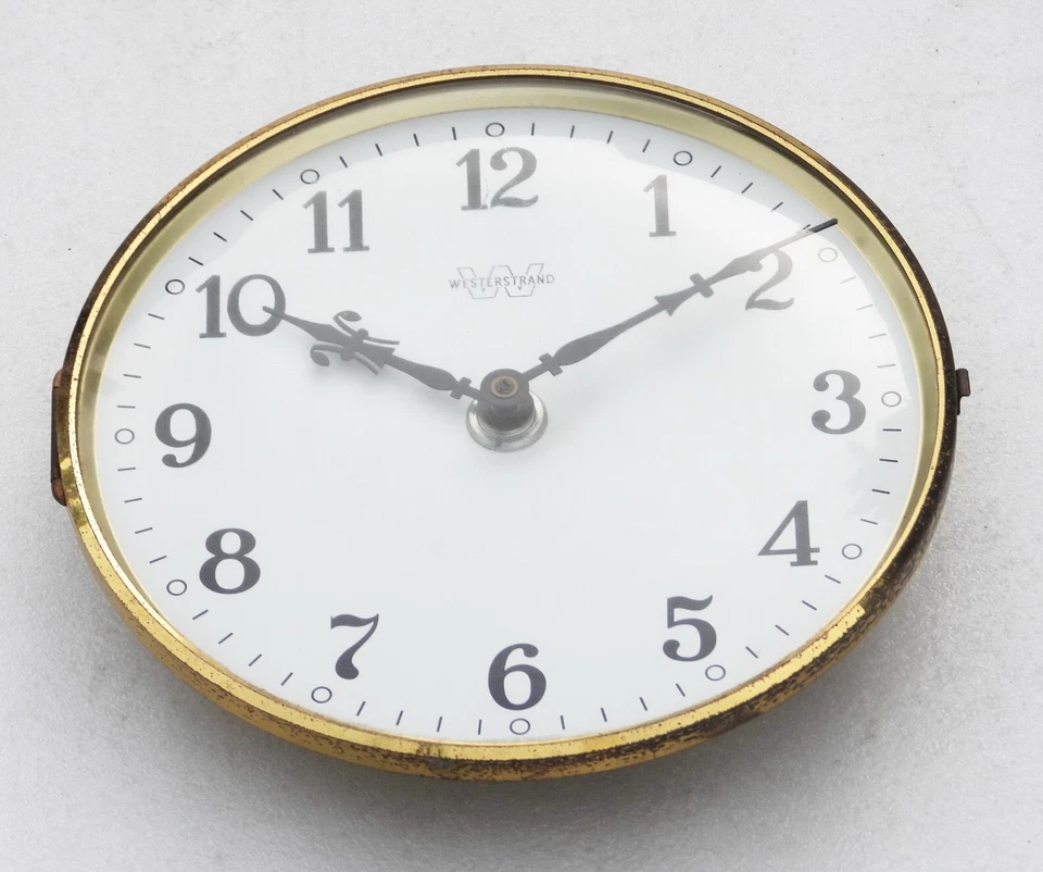 RELOJ ESCLAVO ELÉCTRICO MARINO BARCOS SUECOS WESTERSTRAND VINTAGE UTC Foto 4 de 4